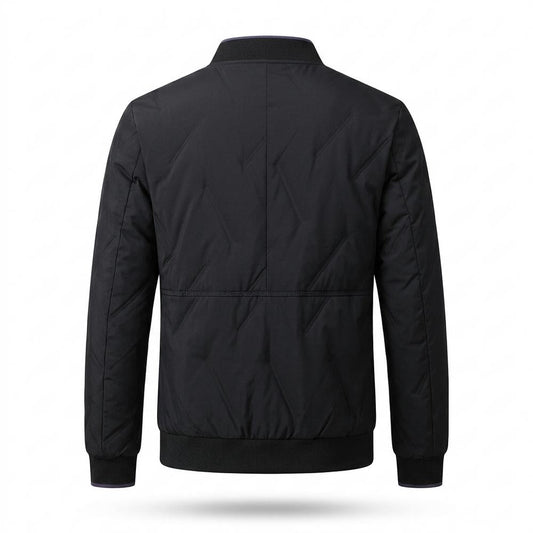 Allsaints Leather - Coron | Quilted Zip-Up Jacket Men