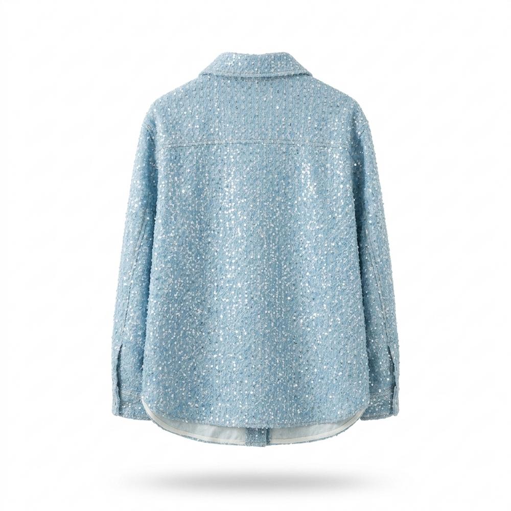 Allsaints Leather - Vemar | Sequined Textured Jacket Women