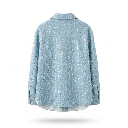 Allsaints Leather - Vemar | Sequined Textured Jacket Women