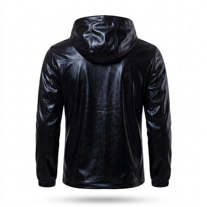 Allsaints Leather - Noral | Coated Hooded Jacket Men
