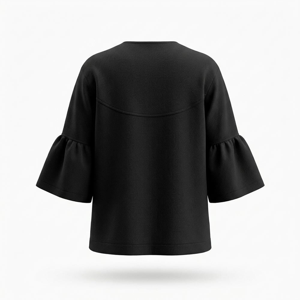 Allsaints Leather - Daken | Structured Flared-Sleeve Jacket Women