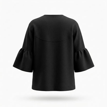Allsaints Leather - Daken | Structured Flared-Sleeve Jacket Women