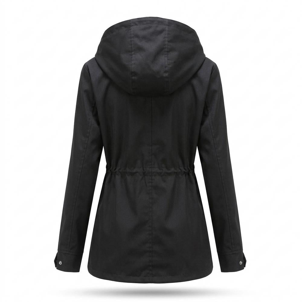Allsaints Leather - Tator | Hooded Drawstring Jacket Women