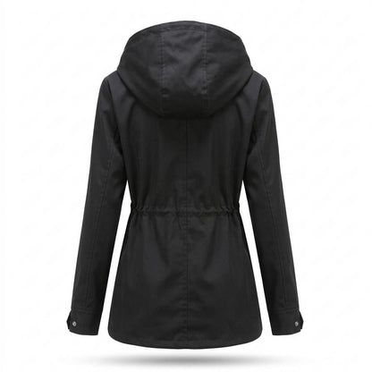 Allsaints Leather - Tator | Hooded Drawstring Jacket Women