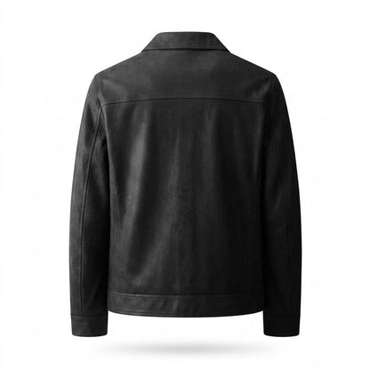 Allsaints Leather - Rarev | Suede Buttoned Jacket Men