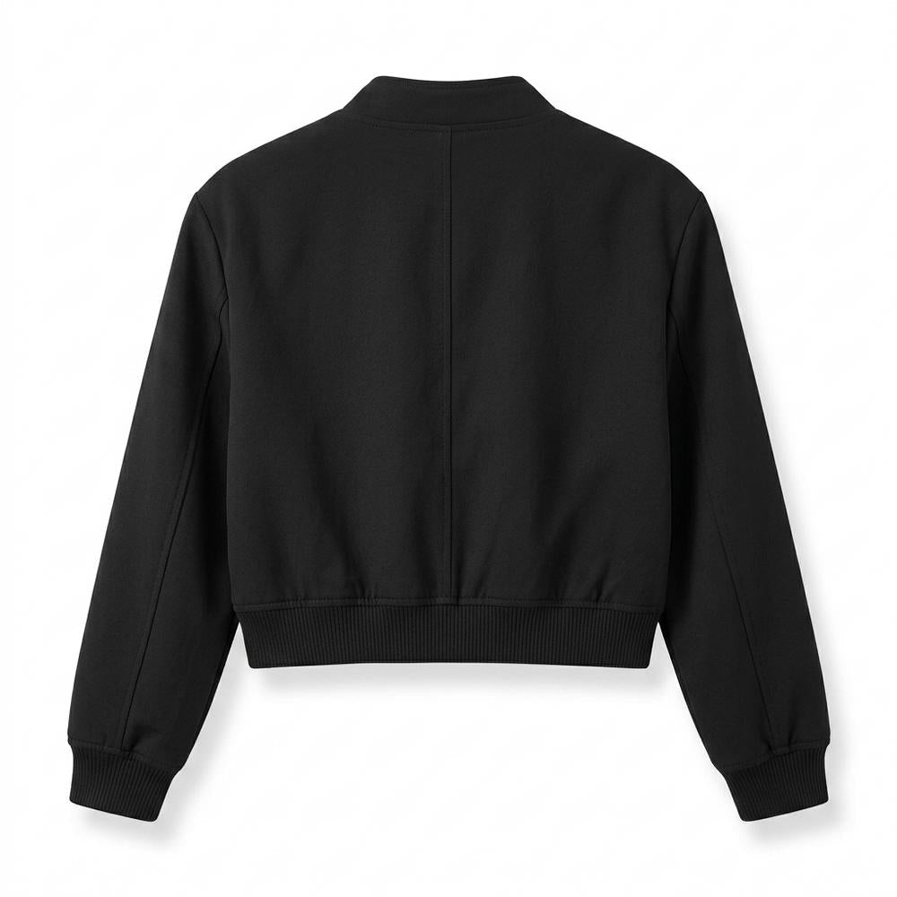 Allsaints Leather - Aibol | Cropped Button-Up Jacket Women