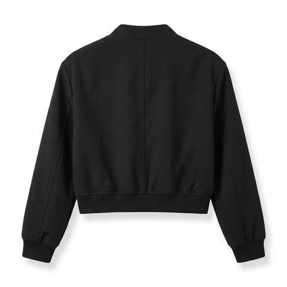 Allsaints Leather - Aibol | Cropped Button-Up Jacket Women
