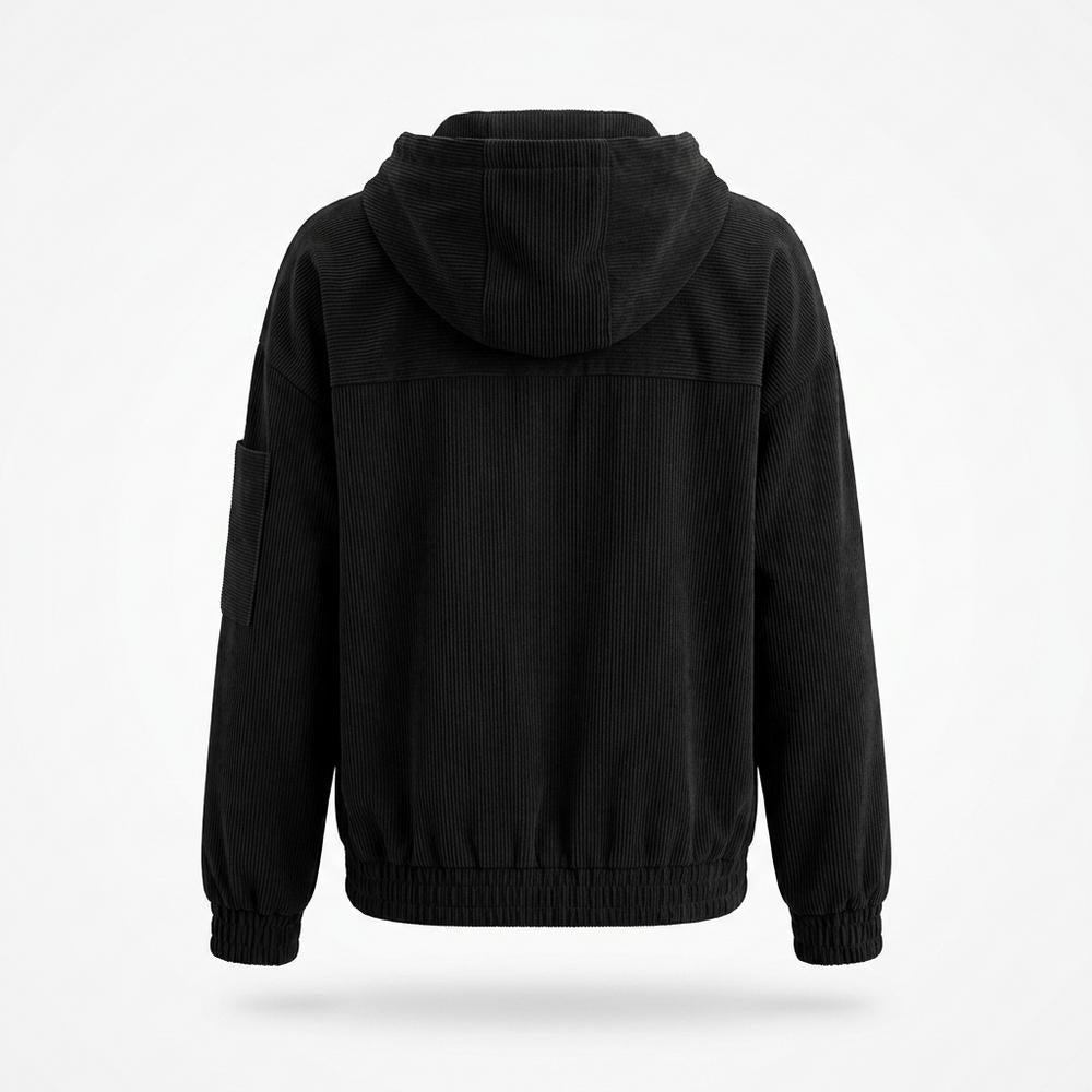 Allsaints Leather - Lelar | Hooded Corduroy Jacket Women