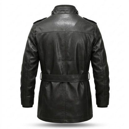 Allsaints Leather - Zalen | Belted Lined Coat Men