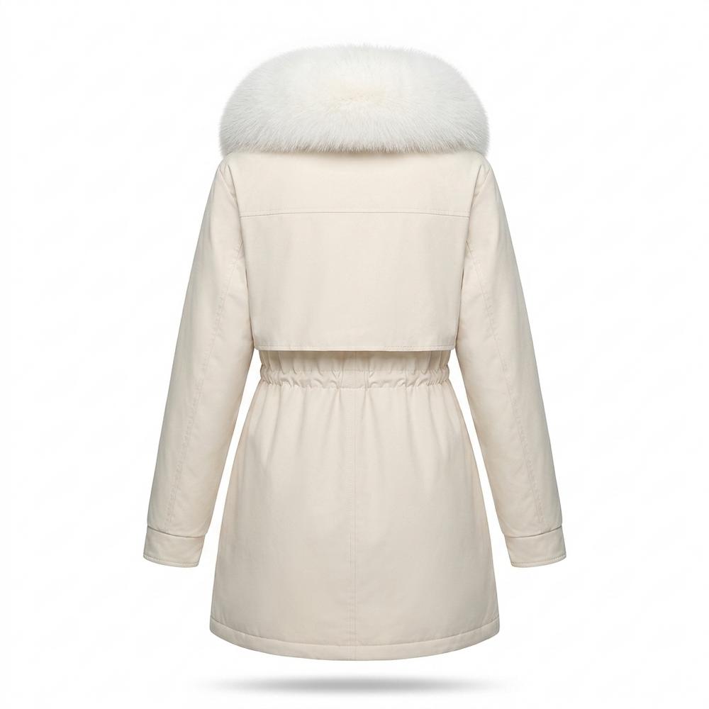 Allsaints Leather - Lamel | Lined Fur-Trimmed Coat Women
