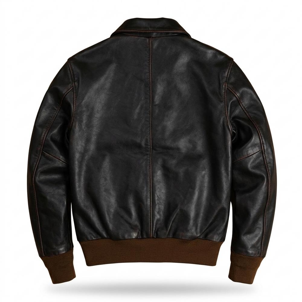 Allsaints Leather - Maziv | Zip-Front Embroidered Leather Jacket Men