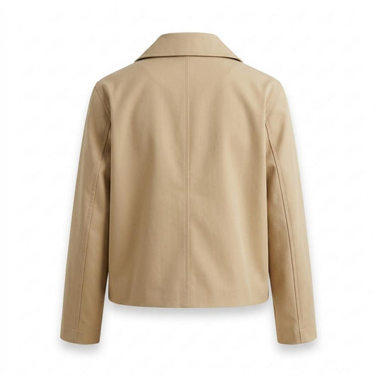 Allsaints Leather - Lysel | Cropped Button-Front Jacket Women