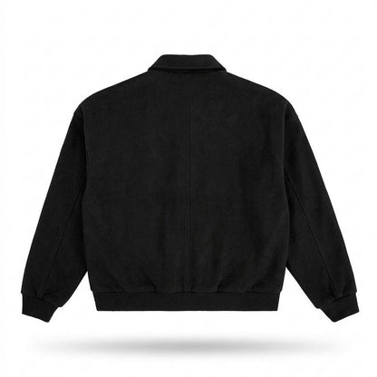 Allsaints Leather - Casel | Sueded Zip-Up Jacket Unisex
