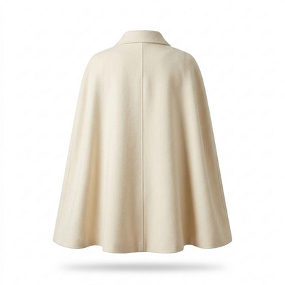 Allsaints Leather - Kesil | Tie-Neck Cape-Style Coat Women