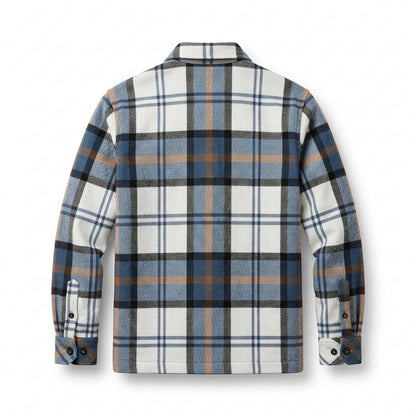 Allsaints Leather - Allor | Plaid Lined Jacket Men