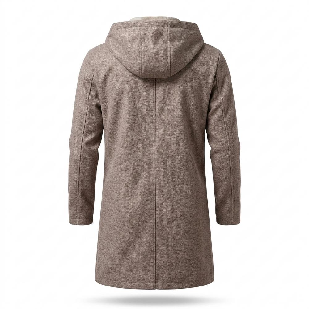 Allsaints Leather - Nisil | Hooded Zip-Up Coat Men