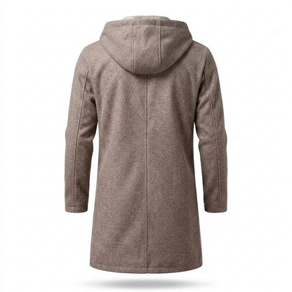 Allsaints Leather - Nisil | Hooded Zip-Up Coat Men