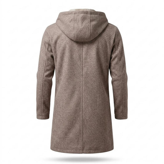 Allsaints Leather - Nisil | Hooded Zip-Up Coat Men