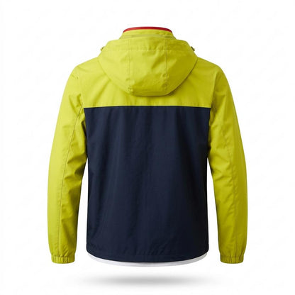 Allsaints Leather - Vimor | Color-Blocked Hooded Jacket Unisex