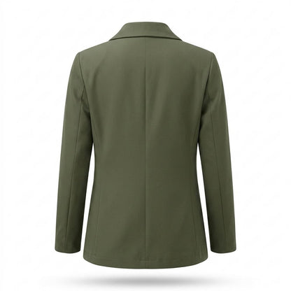 Allsaints Leather - Lasen | Single-Button Notched Lapel Blazer Women