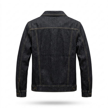 Allsaints Leather - Salom | Buttoned Slim-Fit Denim Jacket Men
