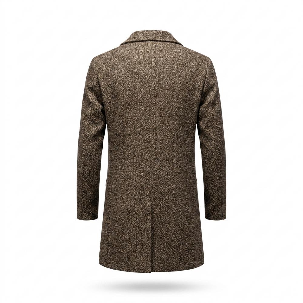 Allsaints Leather - Lylom | Heathered Single-Breasted Coat Men