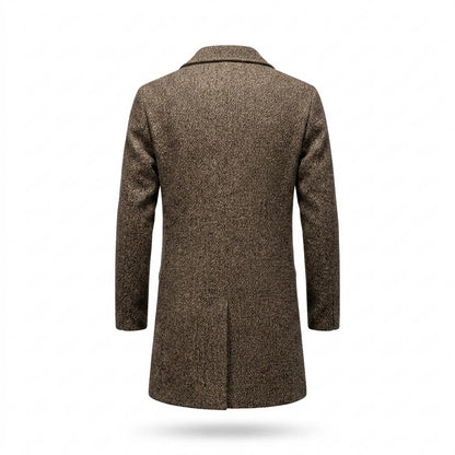 Allsaints Leather - Lylom | Heathered Single-Breasted Coat Men