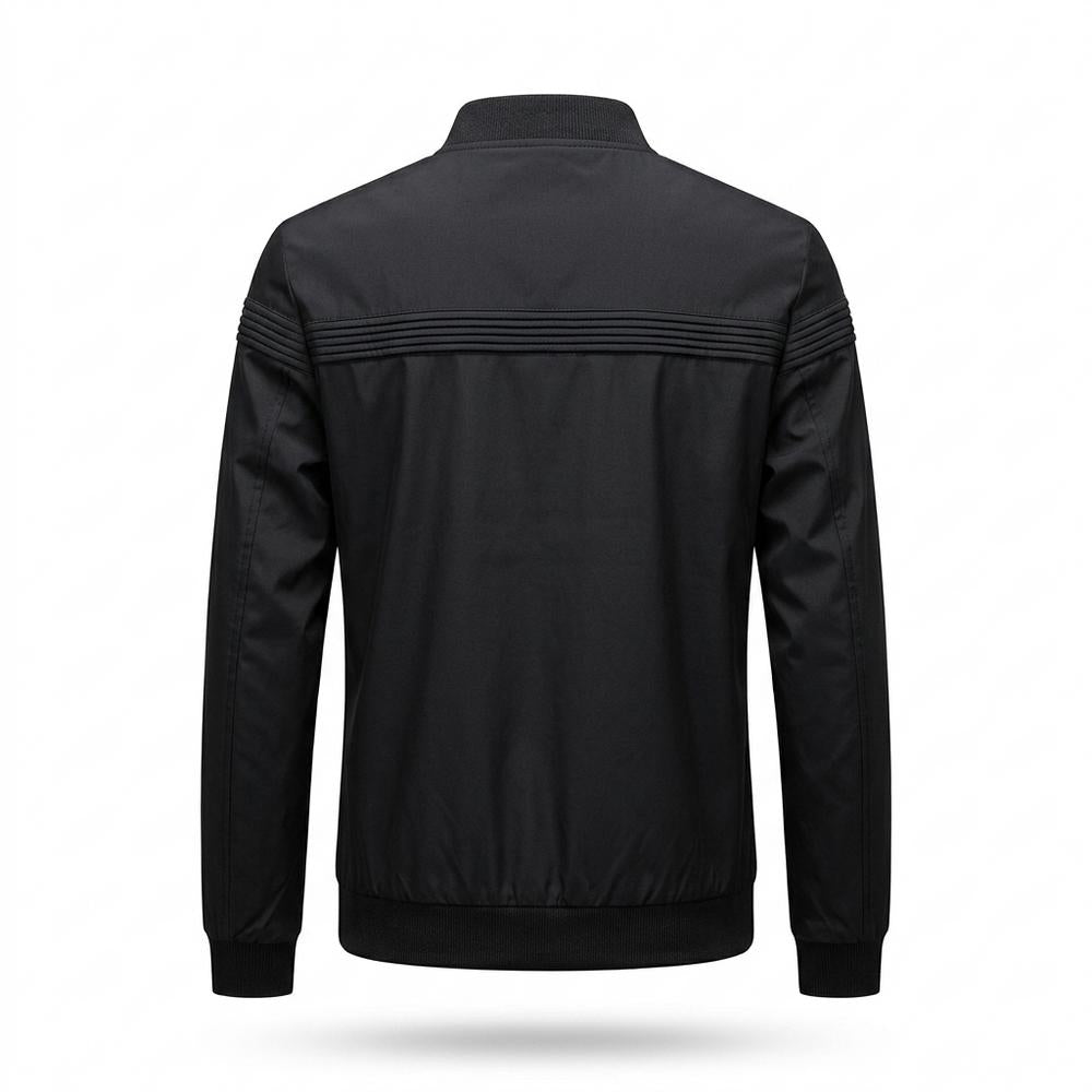 Allsaints Leather - Lylin | Pleated Zip-Up Jacket Men
