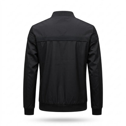 Allsaints Leather - Lylin | Pleated Zip-Up Jacket Men