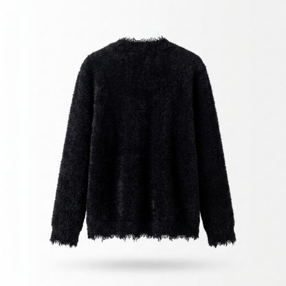 Allsaints Leather - Nitor | Fuzzy Button-Front Knit Cardigan Women