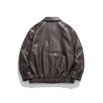 Allsaints Leather - Rital | Faux Leather Boxy Fit Jacket Unisex