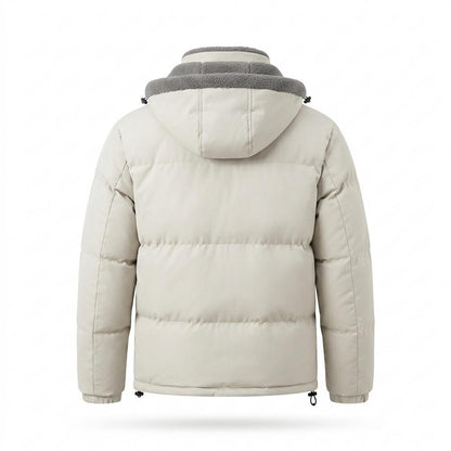 Allsaints Leather - Timon | Quilted Hooded Jacket Men
