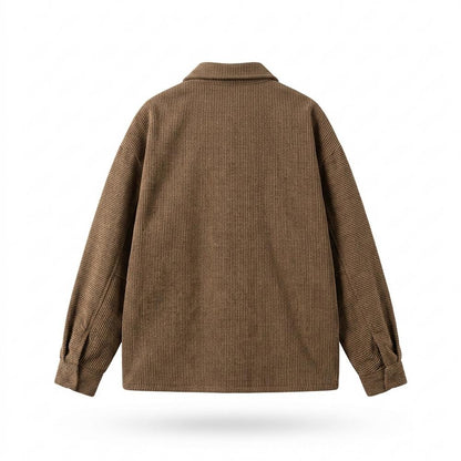 Allsaints Leather - Rinal | Ribbed Collared Jacket Unisex
