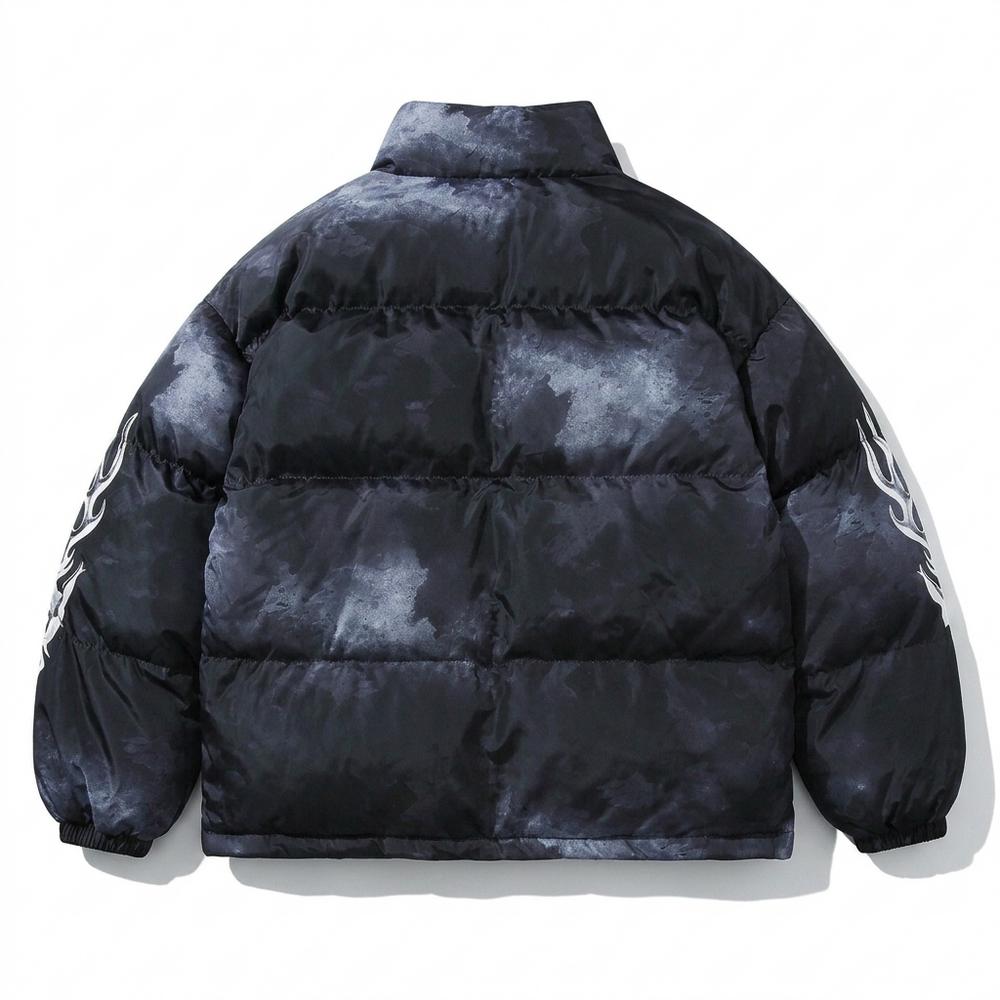 Allsaints Leather - Lemev | Quilted Printed Jacket Unisex