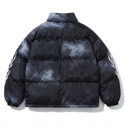 Allsaints Leather - Lemev | Quilted Printed Jacket Unisex