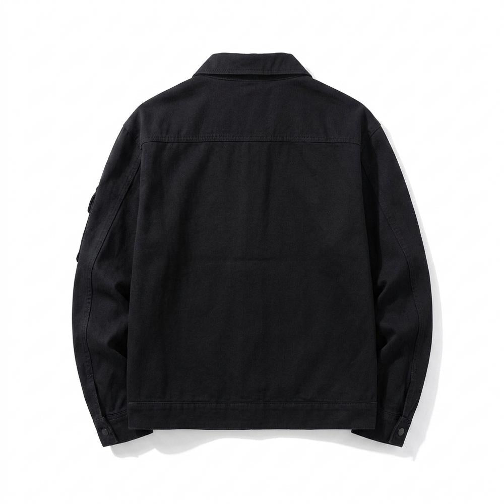 Allsaints Leather - Cokar | Multi-Pocket Button-Front Jacket Men