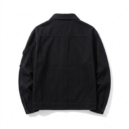 Allsaints Leather - Cokar | Multi-Pocket Button-Front Jacket Men