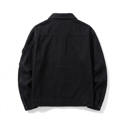 Allsaints Leather - Cokar | Multi-Pocket Button-Front Jacket Men