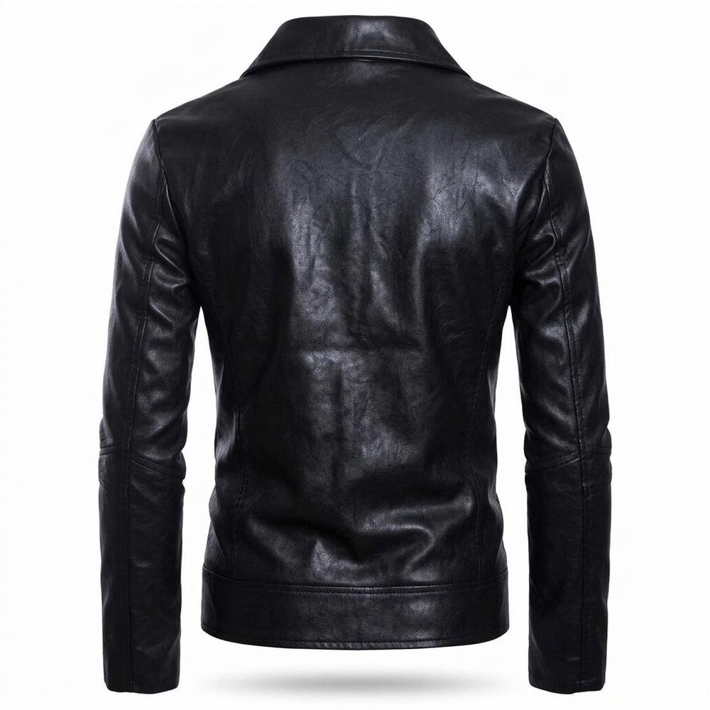 Allsaints Leather - Yotak | Asymmetrical Tailored Leather Jacket Men