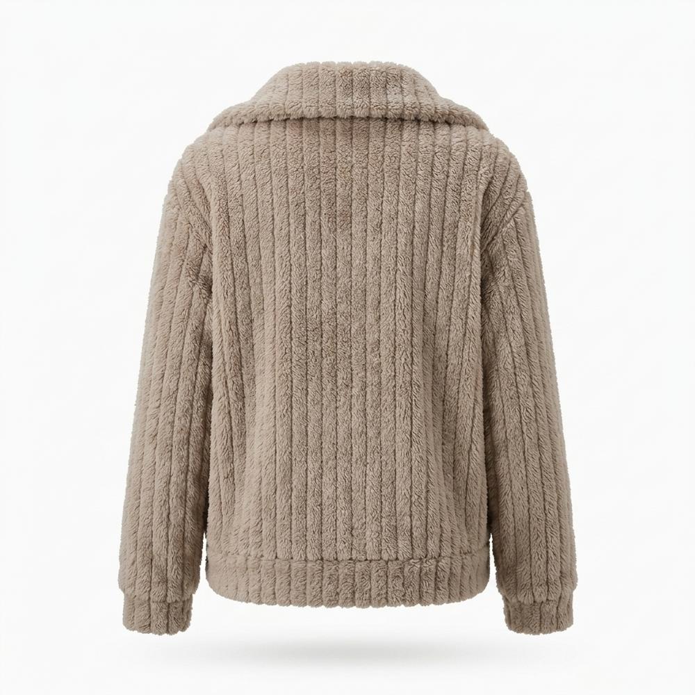 Allsaints Leather - Nonor | Ribbed Fleece Jacket Women