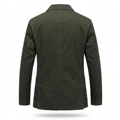 Allsaints Leather - Nelor | Cotton Single-Breasted Blazer Men