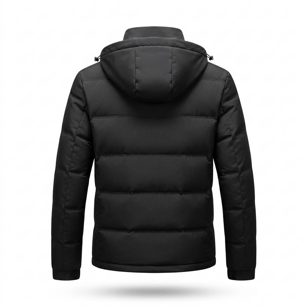 Allsaints Leather - Dalin | Padded Hooded Jacket Men