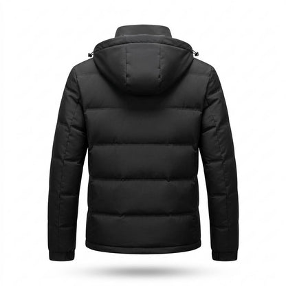 Allsaints Leather - Dalin | Padded Hooded Jacket Men