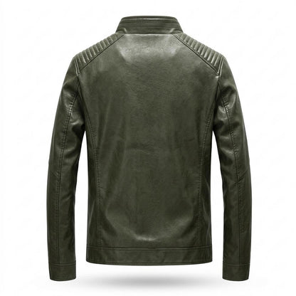 Allsaints Leather - Aawim | Quilted Lined Leather Jacket Men