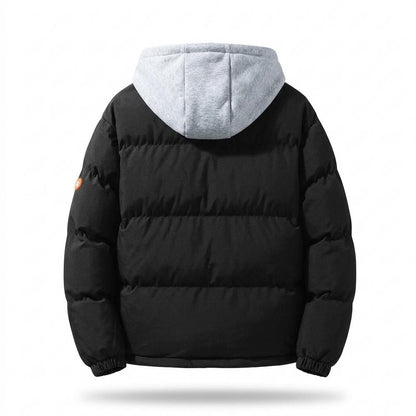 Allsaints Leather - Mitir | Hooded Padded Jacket Men
