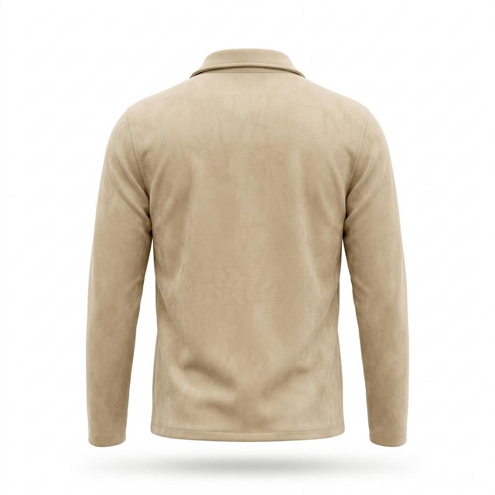 Allsaints Leather - Setal | Suede Button-Up Jacket Men