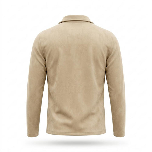 Allsaints Leather - Setal | Suede Button-Up Jacket Men