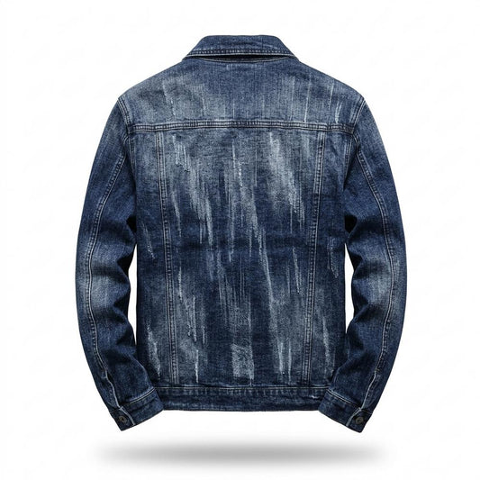 Allsaints Leather - Taver | Washed Button-Front Denim Jacket Men