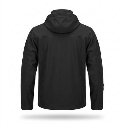 Allsaints Leather - Nelar | Hooded Softshell Jacket Men