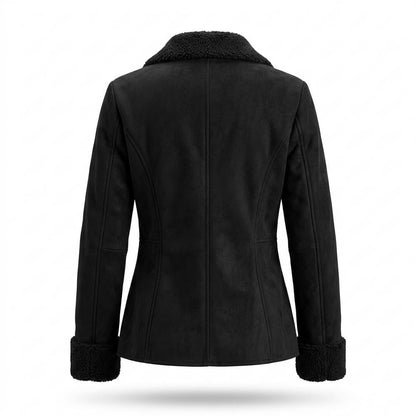 Allsaints Leather - Almer | Belted Shearling-Lined Jacket Women